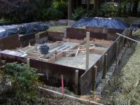 Foundations of a house